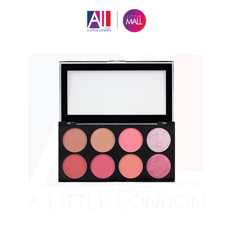Bảng 3 in 1 phấn má/highlight/ tạo khối Makeup Revolution Ultra Blush Palette - Sugar and Spice (Bill Anh)