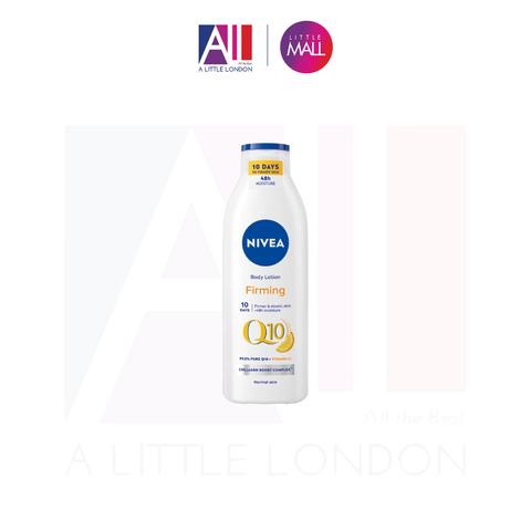 Dưỡng thể trắng da chống lão hoá cho da thường Nivea Light Body Lotion Firming Q10 + Vitamin C Normal Skin 250ml (Bill Anh)