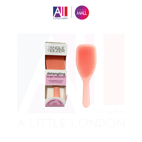 Lược chải tóc ướt giảm gãy rụng Tangle Teezer The Wet Detangler - Peach size lớn (Bill Anh)