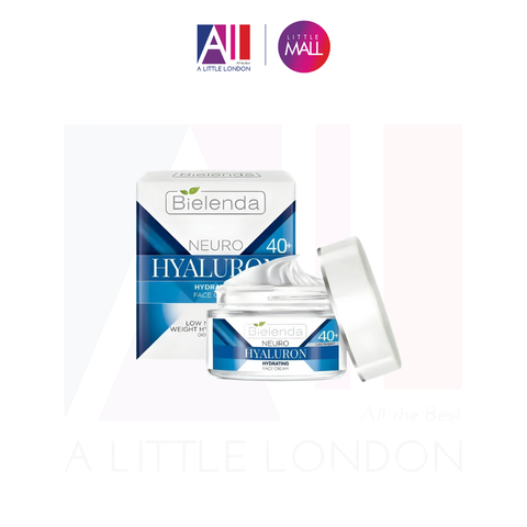 Kem dưỡng ẩm sáng da Bielenda Neuro Hyaluron Hydrating Face Cream 40+ Day/Night 50ml (Bill Anh)