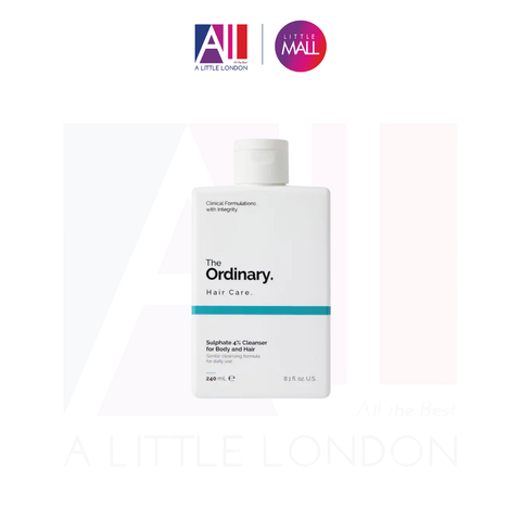 Dầu tắm gội cho tóc và body The Ordinary Sulphate 4% Cleanser 240ml (Bill Anh)