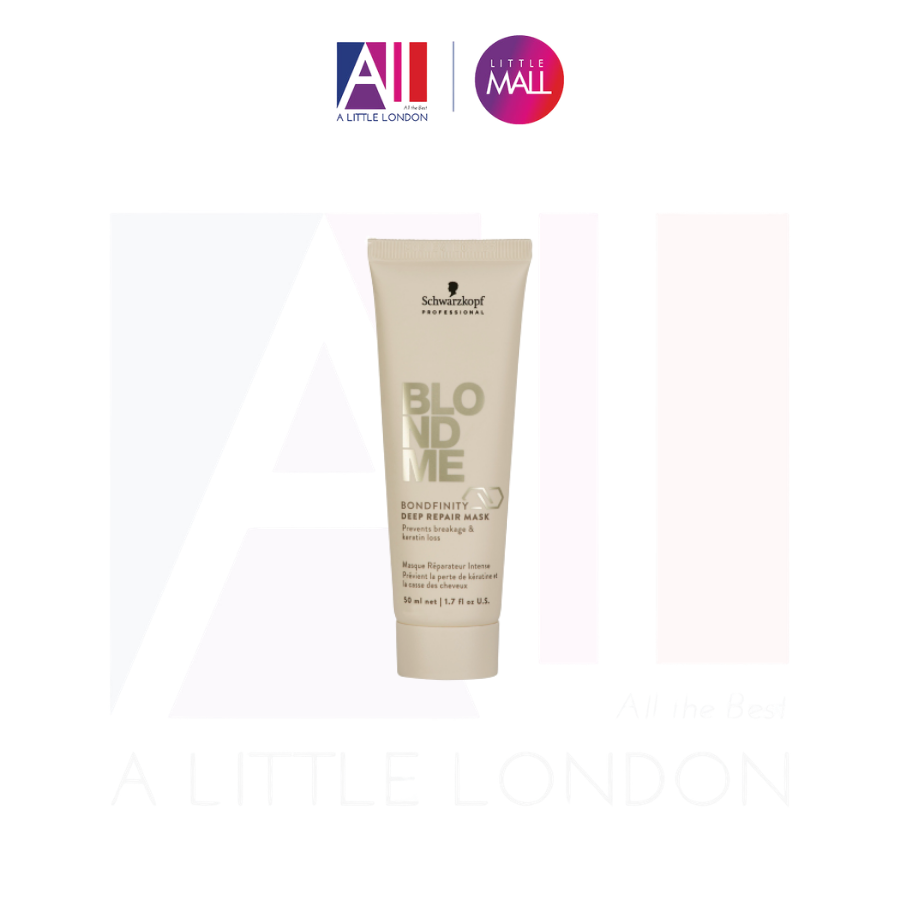 Mặt nạ ủ tóc Schwarzkopf Blond Me Bondfinity Deep Repair Mask 50ml (Bill Anh)