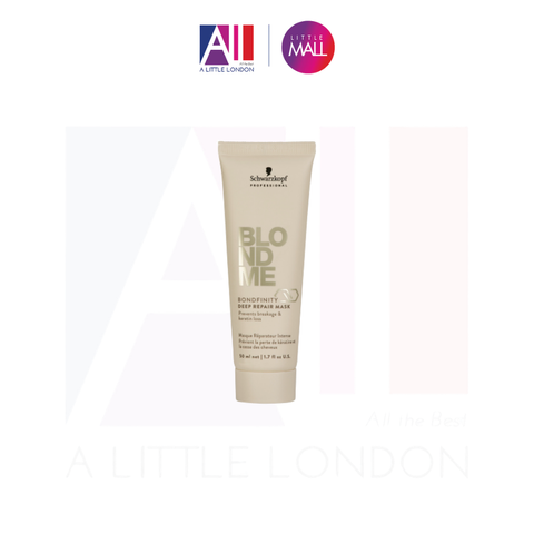 Mặt nạ ủ tóc Schwarzkopf Blond Me Bondfinity Deep Repair Mask 50ml (Bill Anh)