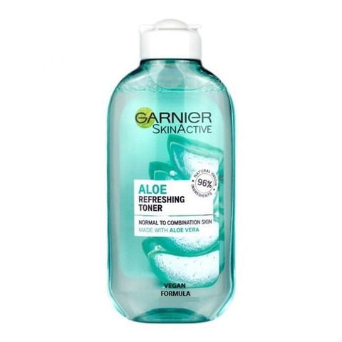 [CẬN DATE] Nước hoa hồng Garnier Skinactive Aloe Refreshing Toner 200ml T10.26(Bill Anh)