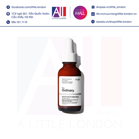 [KHÔNG VỎ]Tinh chất dưỡng The Ordinary Soothing & Barrier Support Serum 30ml (Bill Anh)