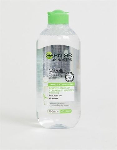 [CẬN DATE] Nước tẩy trang Garnier Micellar Cleansing Water Combination Skin 400ml T12.26(Bill Anh)