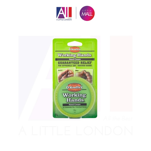 Kem dưỡng phục hồi da tay tổn thương, nứt nẻ, khô ráp O'Keeffe’s Working Hands Hand Cream 96g (Bill Anh)