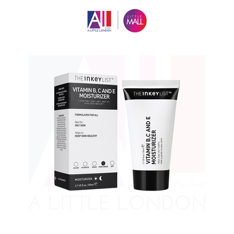 [KHÔNG VỎ] Kem dưỡng ẩm The INKEY LIST Vitamin B, C And E Moisturizer 50ml (Bill Anh)