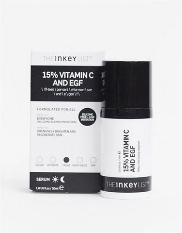 [KHÔNG VỎ] Tinh chất The INKEY LIST 15% Vitamin C And EGF 30ml (Bill Anh)