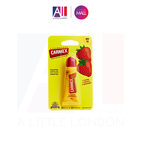 Son dưỡng chống nắng Carmex Lip Balm strawberry 10g (Bill Anh)