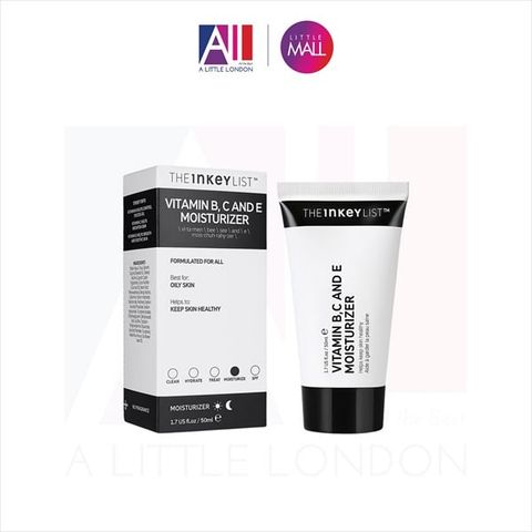 Kem dưỡng ẩm The INKEY LIST Vitamin B, C And E Moisturizer 50ml (Bill Anh)