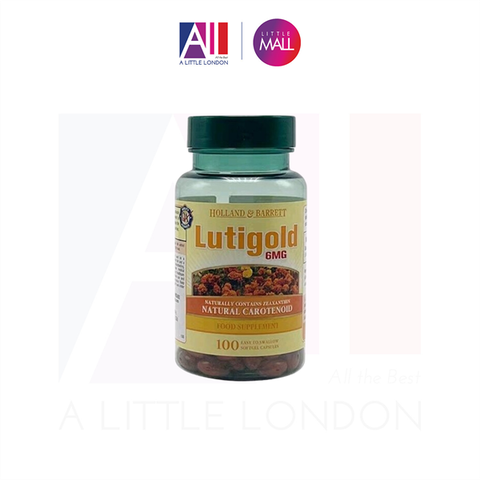 [CẬN DATE]100 Viên Holland & Barrett Lutigold 6mg T5.27(Bill Anh)