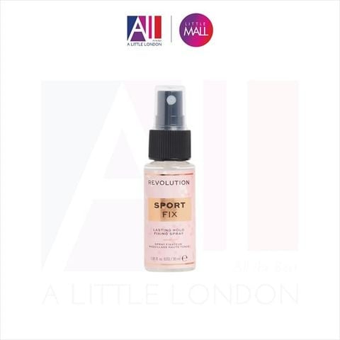 Xịt cố định lớp trang điểm Revolution Sport Fix Lasting Hold Fixing Spray 30ml (Bill Anh)