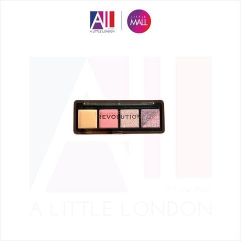 Bảng phấn mắt Revolution Mini Enchanted Icon Soft Pink Nudes 0.7g (Bill Anh)