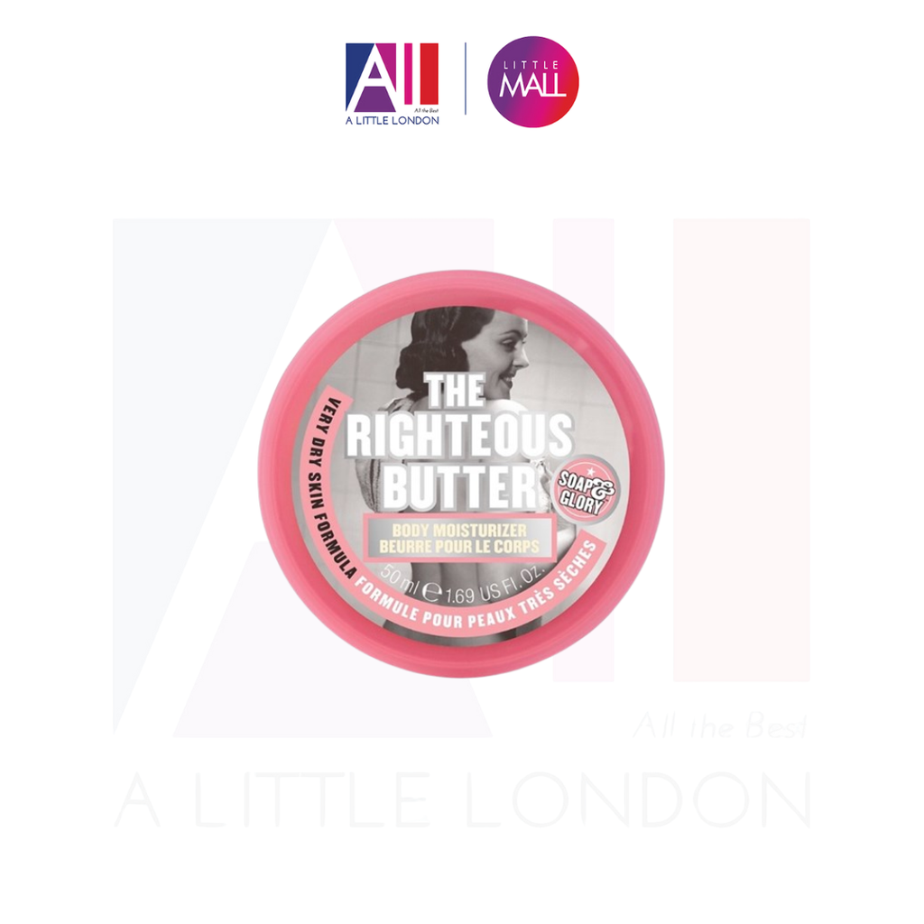 Kem dưỡng thể toàn thân Soap & Glory The Righteous Butter 50ml (Bill Anh)