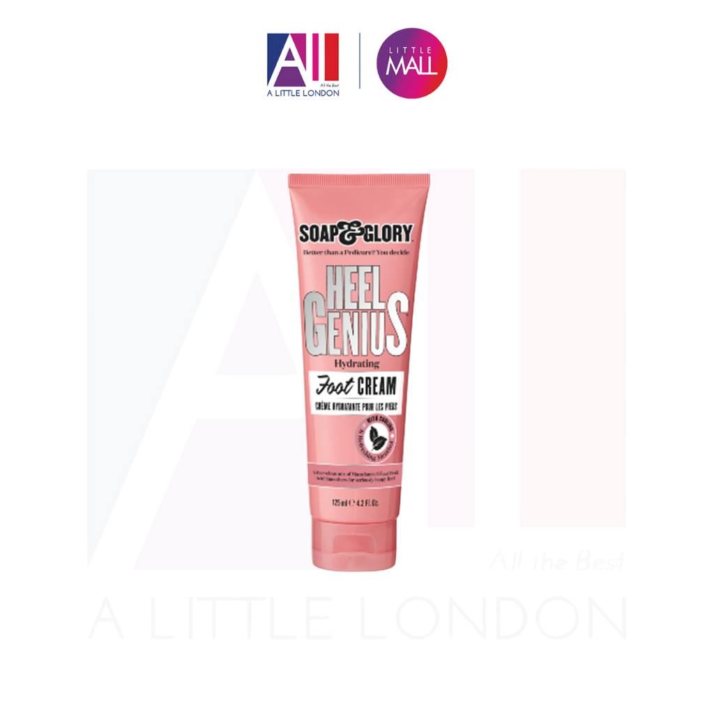Kem dưỡng da chân Soap & Glory Heel Genius Moisturising Foot Cream 125ml (Bill Anh)