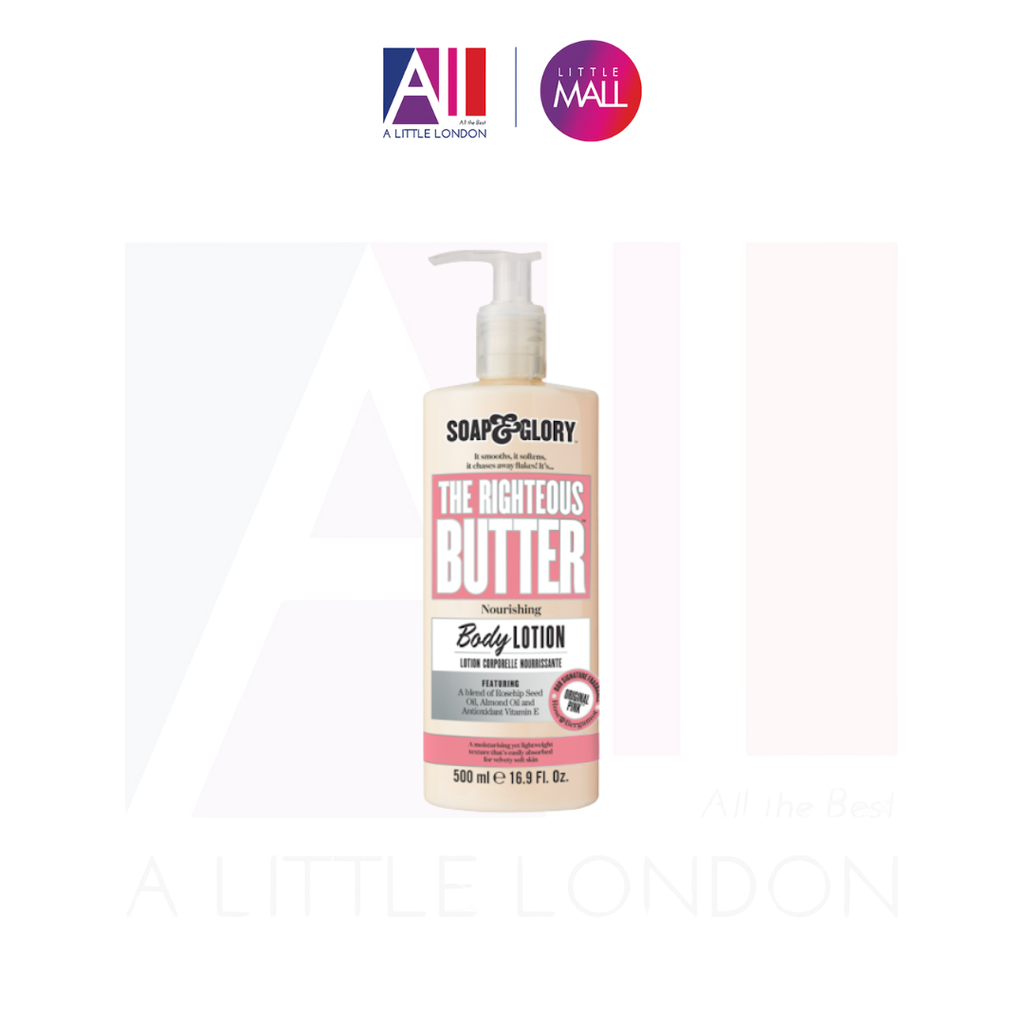 Dưỡng thể Soap & Glory The Righteous Butter Body Lotion 500ml (Bill Anh)