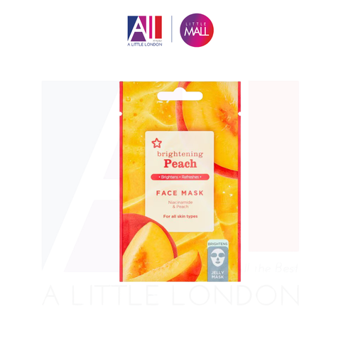 Mặt nạ đất sét Superdrug Brightening Peach Face Mask 15ml (Bill Anh)