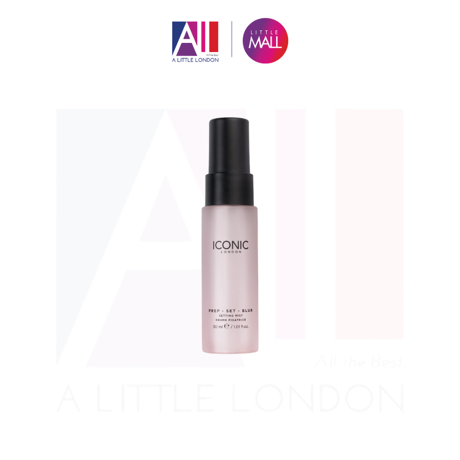 Xịt cố định Make up Iconic London Prep Set Blur Facial Setting Mist 30ml (Bill Anh)