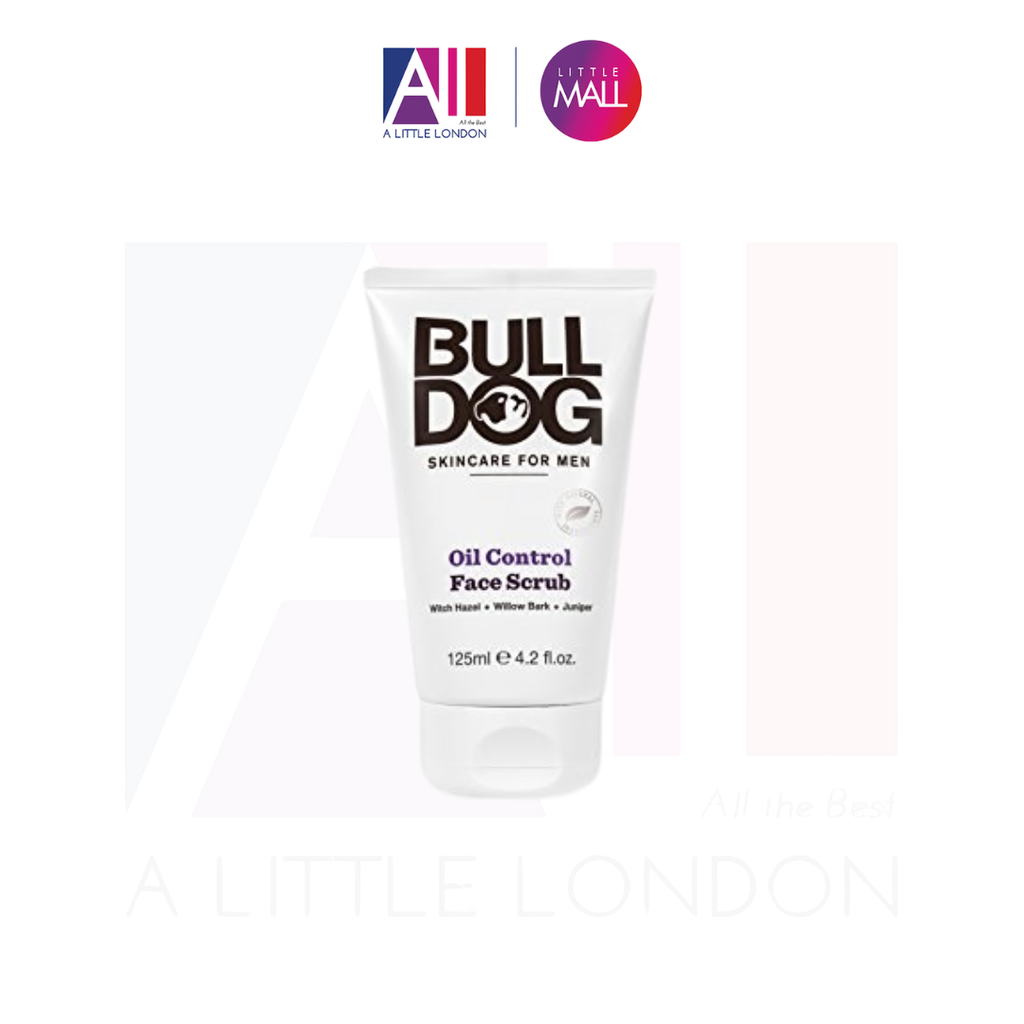 Tẩy da chết kiềm dầu cho nam Bulldog Oil Control Face Scrub 125ml (Bill Anh)