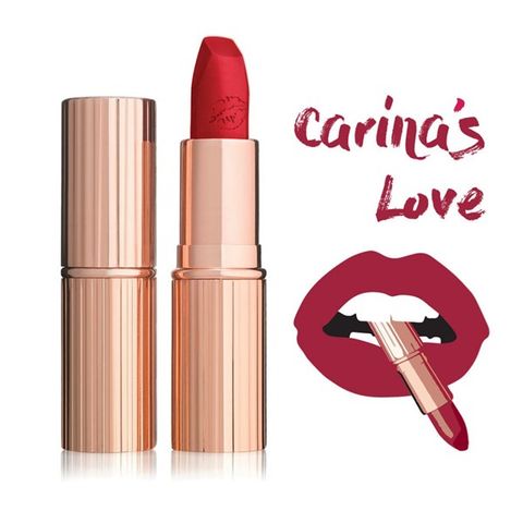 [CẬN DATE] Son Charlotte Tilbury Lipstick Carina's Love HSD 11.26 (Bill Anh)