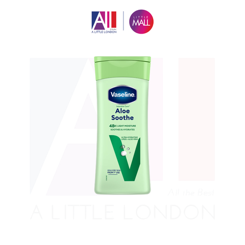 Dưỡng thể Vaseline Intensive Care Aloe Soothe 400ml (Bill Anh)