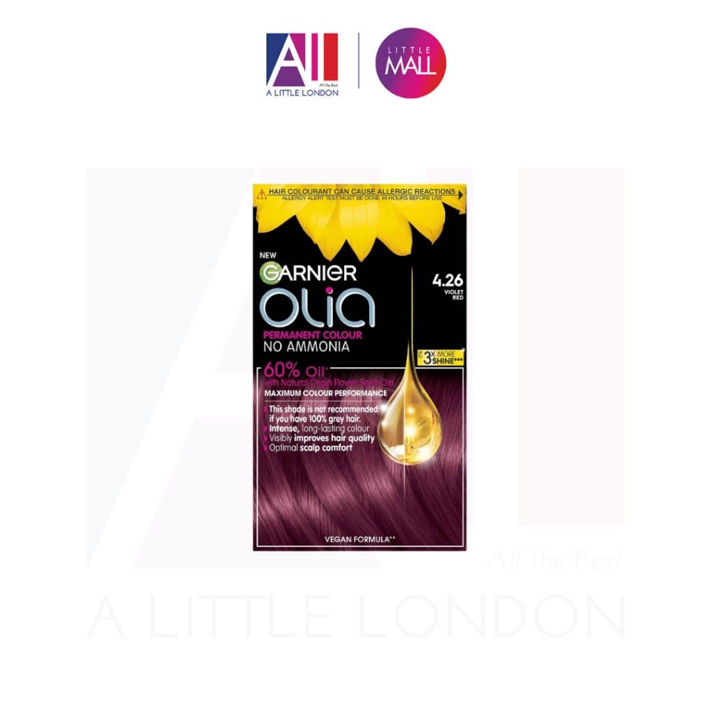 [CẬN DATE] Thuốc nhuộm tóc Garnier Olia Permanent Hair Colour 4.26 Rose Violet (Bill Anh)