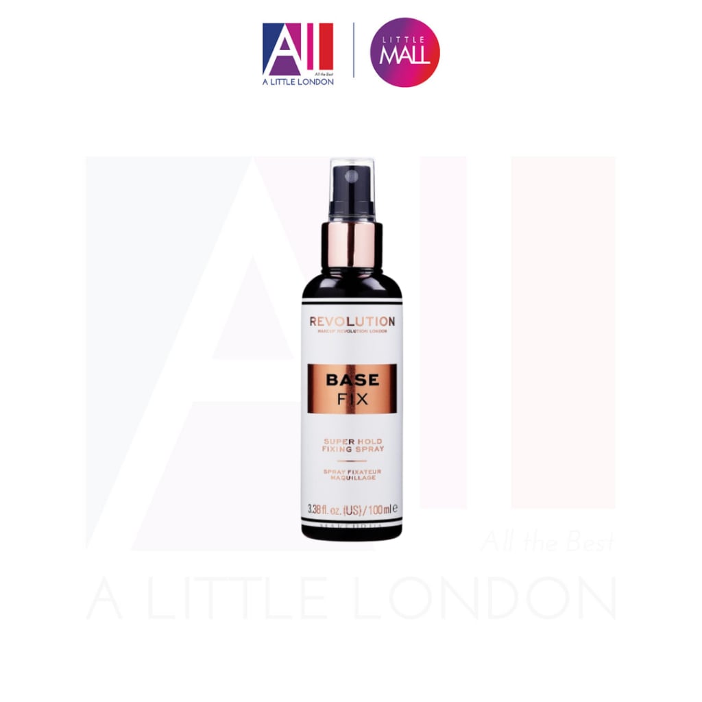 [KHÔNG NẮP] Xịt cố định lớp trang điểm Revolution Base Fix Super Hold Fixing Spray 100ml (Bill Anh)