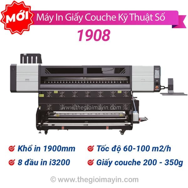 máy in giấy couche kỹ thuật số 1908