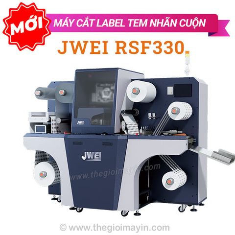 Máy cắt tem nhãn kỹ thuật số JWEI RSF - 330