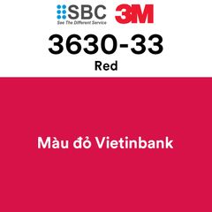màu đỏ logo vietinbank decal 3m 3630 33
