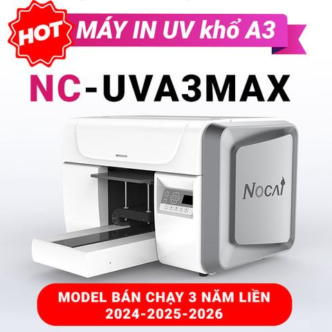 Máy in UV khổ A3 Nocai NC- UVA3MAX