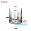 Ly Thủy Tinh INS Elysia Double Glass 350ml | INS 5411H , Thủy Tinh Cao Cấp