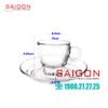 Ly Thủy Tinh Ocean Caffe Espresso 70ml | Ocean P02442 , Nhập Khẩu Thái Lan