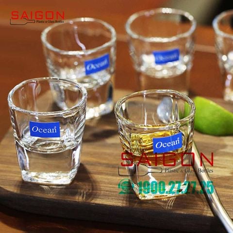 Ly Thủy Tinh Ocean Plaza Shot 55ml | P00210 , Nhập Khẩu Thái Lan
