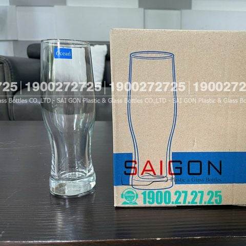 Ly Thủy Tinh Ocean Belly Pilsner Glass 410ml | Ocean B25414 , Thủy Tinh Cao Cấp