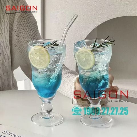 Ly thủy tinh Deli Poco Soda Glass 450ml | Deli EJ7645 , Thủy Tinh Cao Cấp