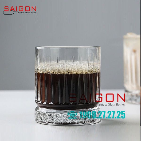 Ly Thủy Tinh INS Elysia Rock Glass 250ml | INS 5408H , Thủy Tinh Cao Cấp