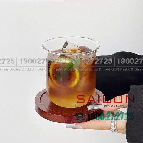 Ly Thủy Tinh INS Flared Tube Rock Glass 340ml | Thủy Tinh Cao Cấp