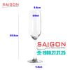 Ly Thủy Tinh Ocean Madison Stripe Flute Champagne 210ml | Ocean 1035F07, Nhập Khẩu Thái Lan