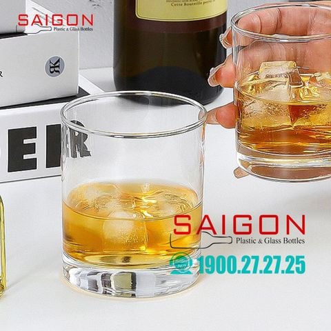Ly Thủy Tinh Ocean FYN Double Rock 395ml | Ocean C24014 , Thủy Tinh Cao Cấp