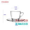 Ly Thủy Tinh Ocean Kenya Cappuccino Cup 245ml | Ocean P01641 , Nhập khẩu Thái lan