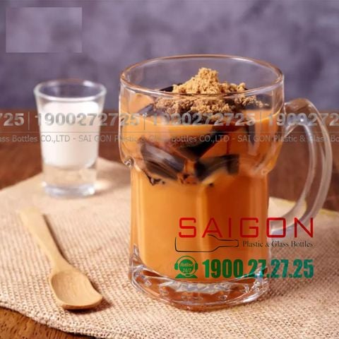 Ly Thủy Tinh Lucky Euro Mug 360ml | LG-313013 , Nhập Khẩu Thái Lan