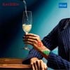 Ly Thủy Tinh Ocean Madison Stripe Flute Champagne 210ml | Ocean 1035F07, Nhập Khẩu Thái Lan