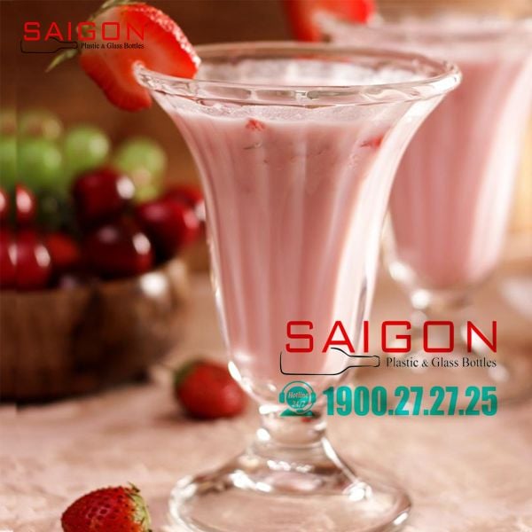 Ly Kem Thủy Tinh Ocean Alaska Sundae Cup 225ml | Ocean P00315 , Thủy Tinh Nhập Khẩu Thái Lan