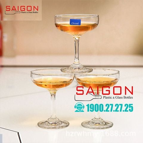 Ly Thủy Tinh Ocean Classic Saucer Champagne 135ml | Ocean 1501S05 , Nhập Khẩu Thái Lan