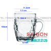 Ly Thủy Tinh Lucky Marble Mug 290ml | LG-313110 , Nhập Khẩu Thái Lan