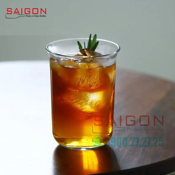 Ly Thủy Tinh INS Flared Tube Hight Ball Glass 497ml | INS LHP9017PG , Thủy Tinh Cao Cấp