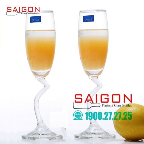 Ly Thủy Tinh Ocean Salsa Flute Champagne 165ml | Ocean 1521F06 , Thủy Tinh Nhập Khẩu Thái Lan