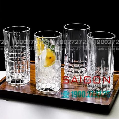 Ly Thủy Tinh WHG Whisky Hi Ball Glass 400ml | WHG6008 , Thủy Tinh Cao Cấp